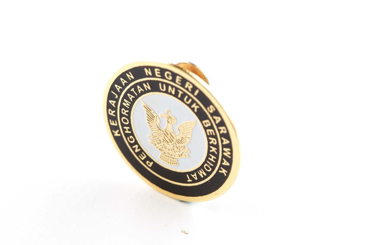Perkhidmatan Awam Negeri Sarawak Collar Pin